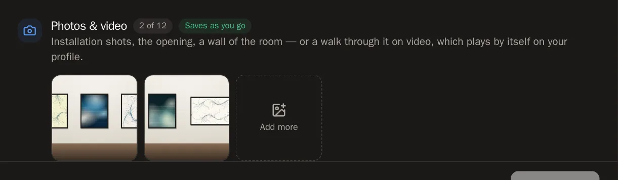 Screenshot of Show the room