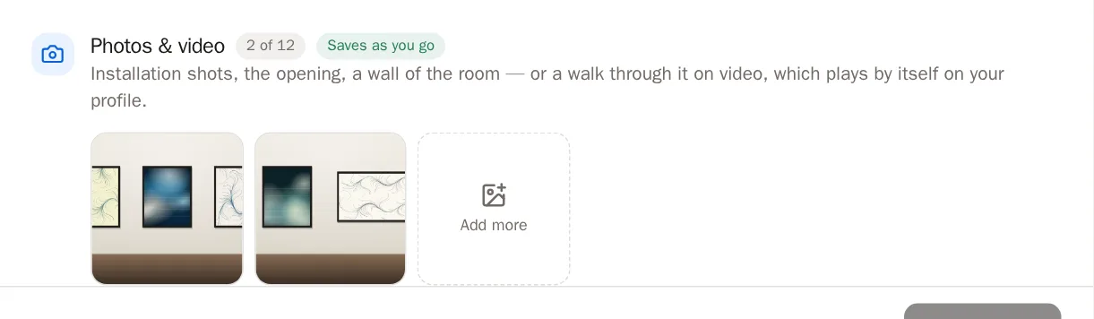 Screenshot of Show the room