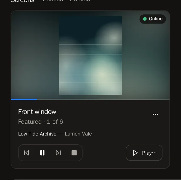 Screenshot of Control it from your phone or computer