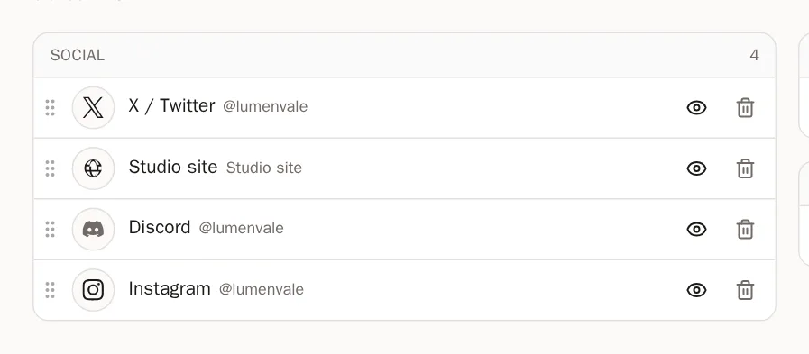 Screenshot of Rename or fix a link