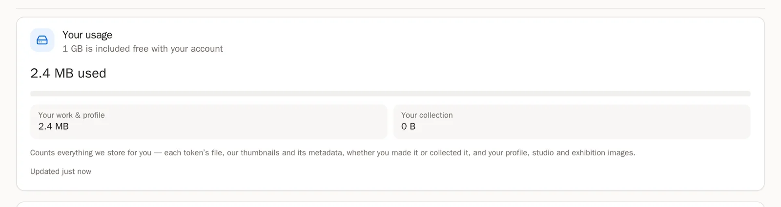 Screenshot of Open Settings